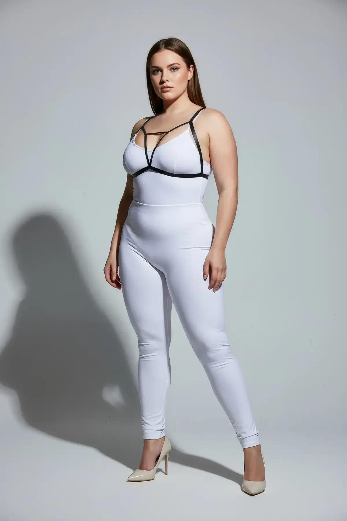 Strappy Body Harness with Adjustable Straps