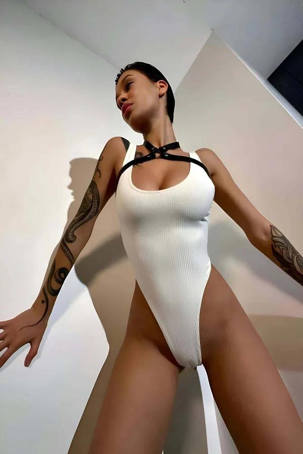 Chest Harness Body Belt – Adjustable Leather Halterneck Fashion