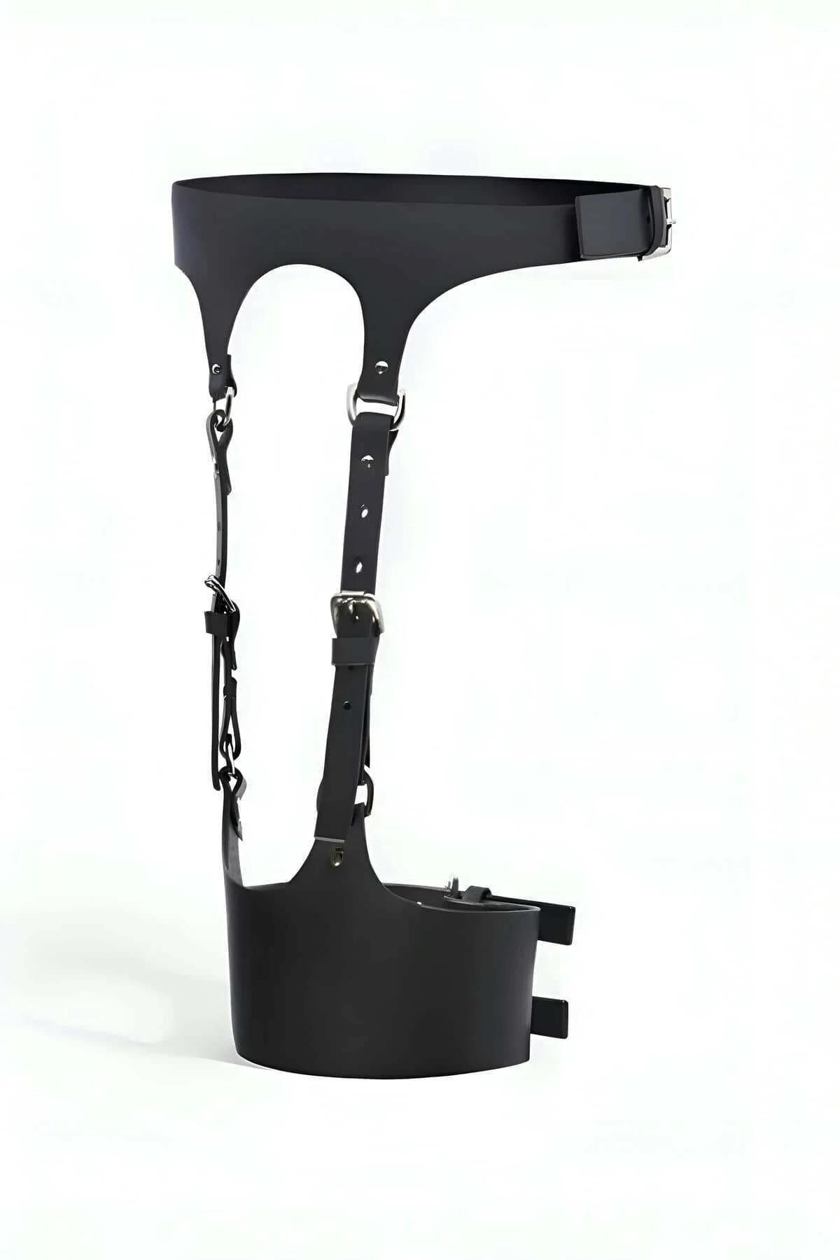 Waist Harness Belt with Adjustable Thigh Strap
