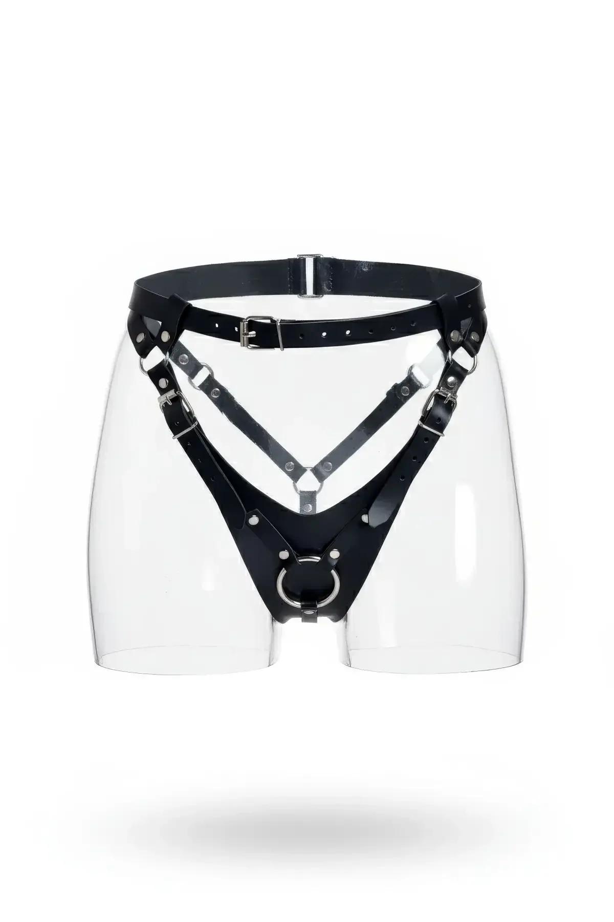 Adjustable High-Waist Body Harness with Front O-Ring