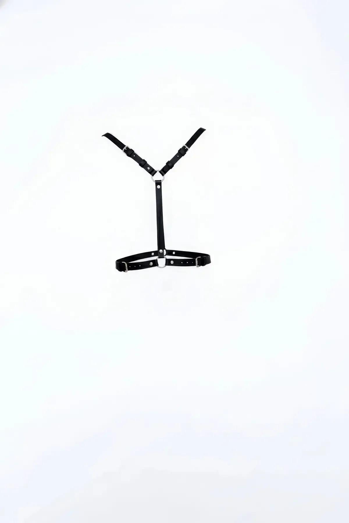 Y-Shape Chest & Underbust Harness with O-Ring Detail