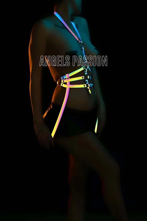 Holographic Reflective Body Harness