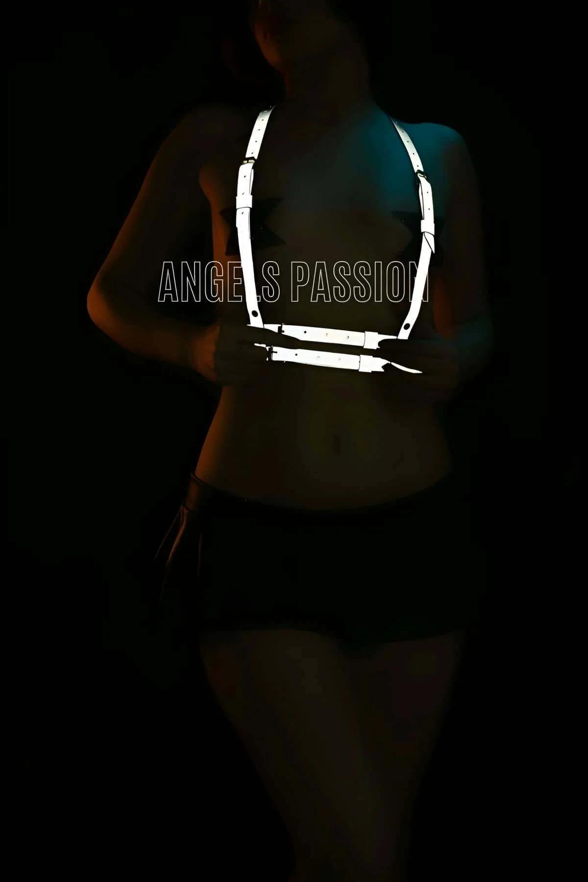 Reflective Body Harness Adjustable for Night Events & Fashion