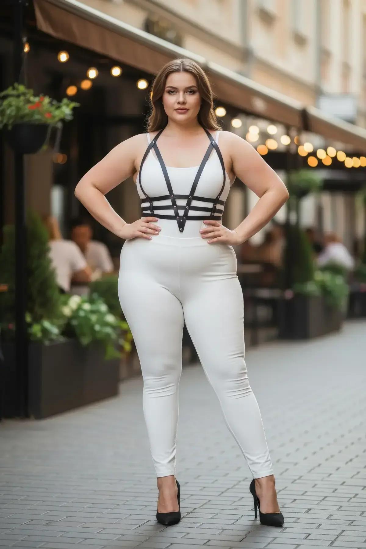 Strappy Vegan Leather Body Harness