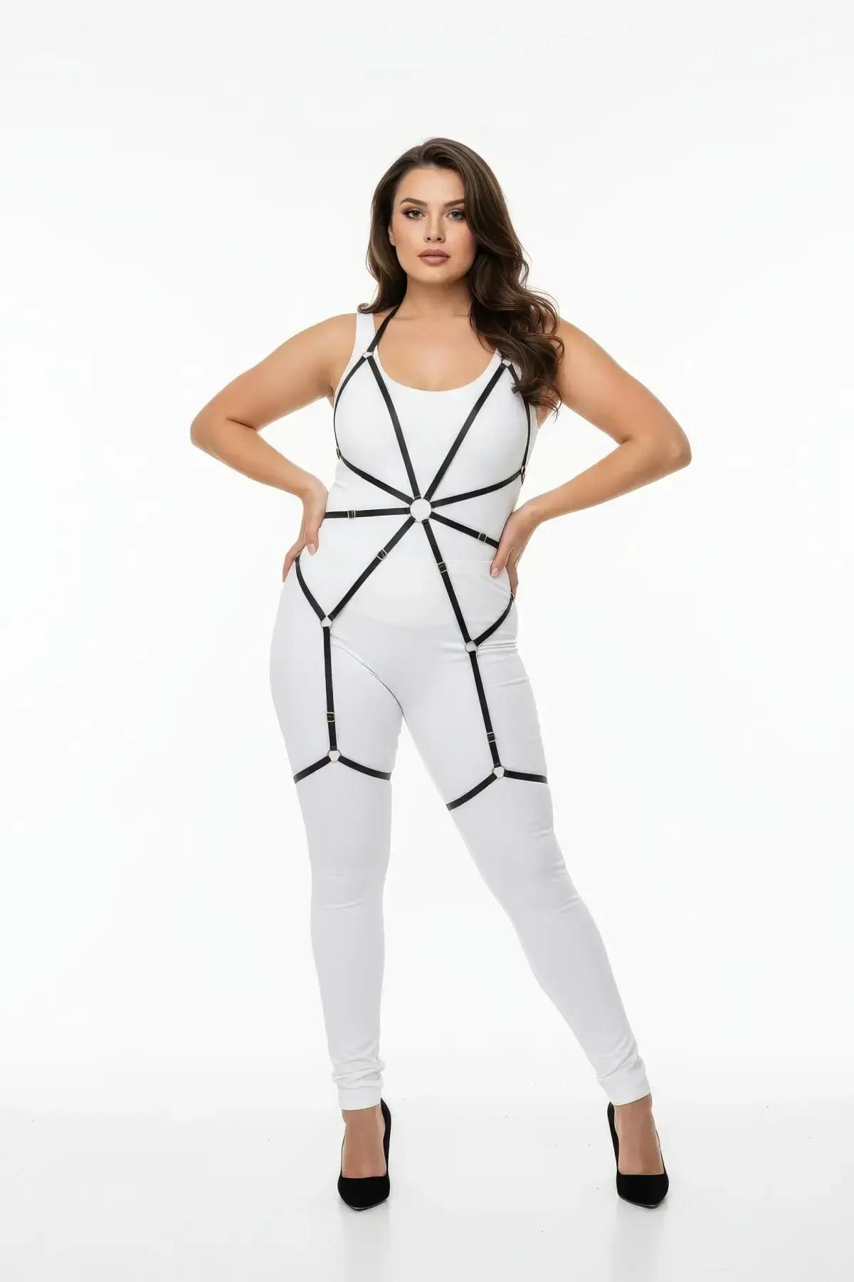 Plus Size Adjustable Body Harness Fashion Accessory