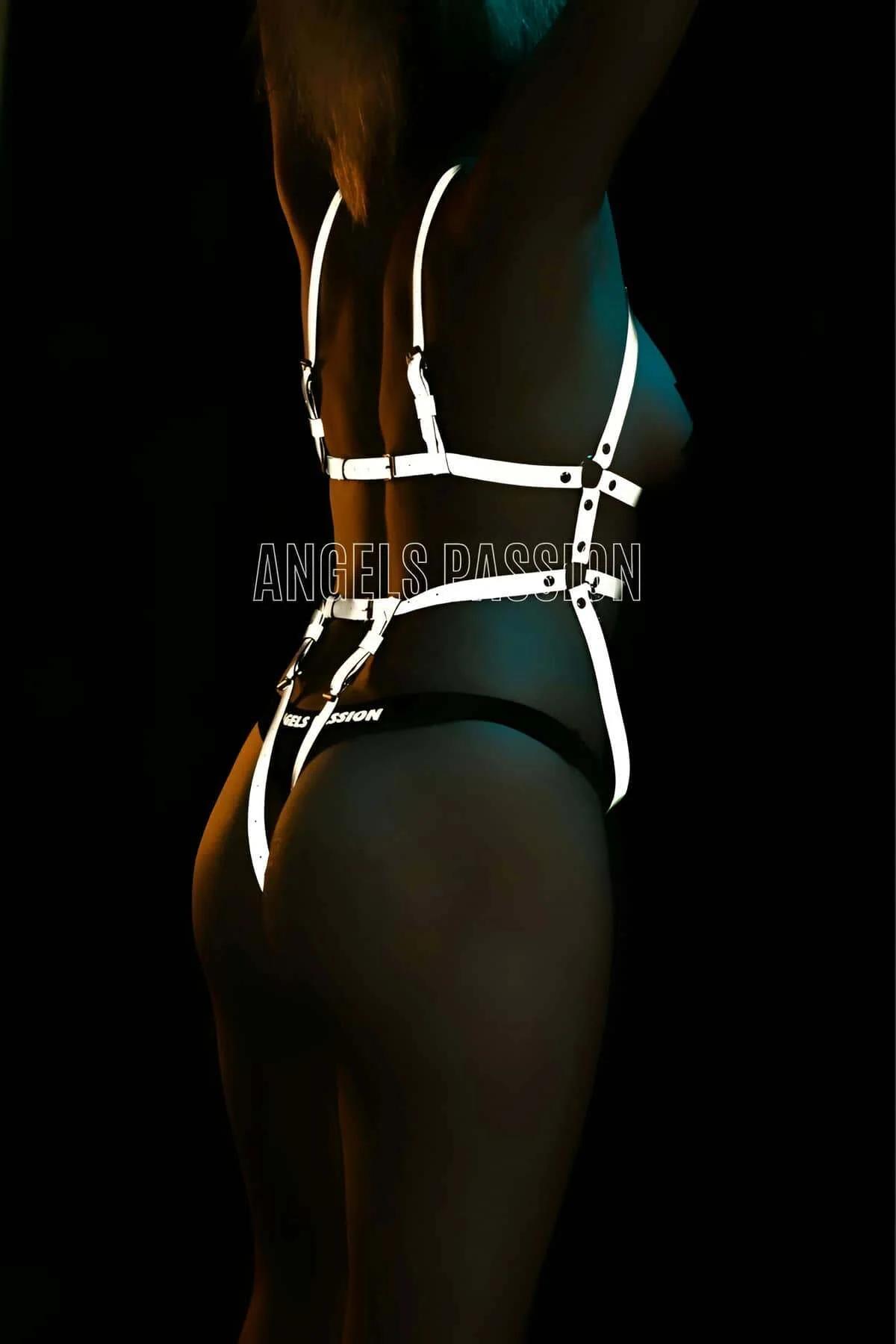 Reflective Full Body Harness with Cross-Back Design