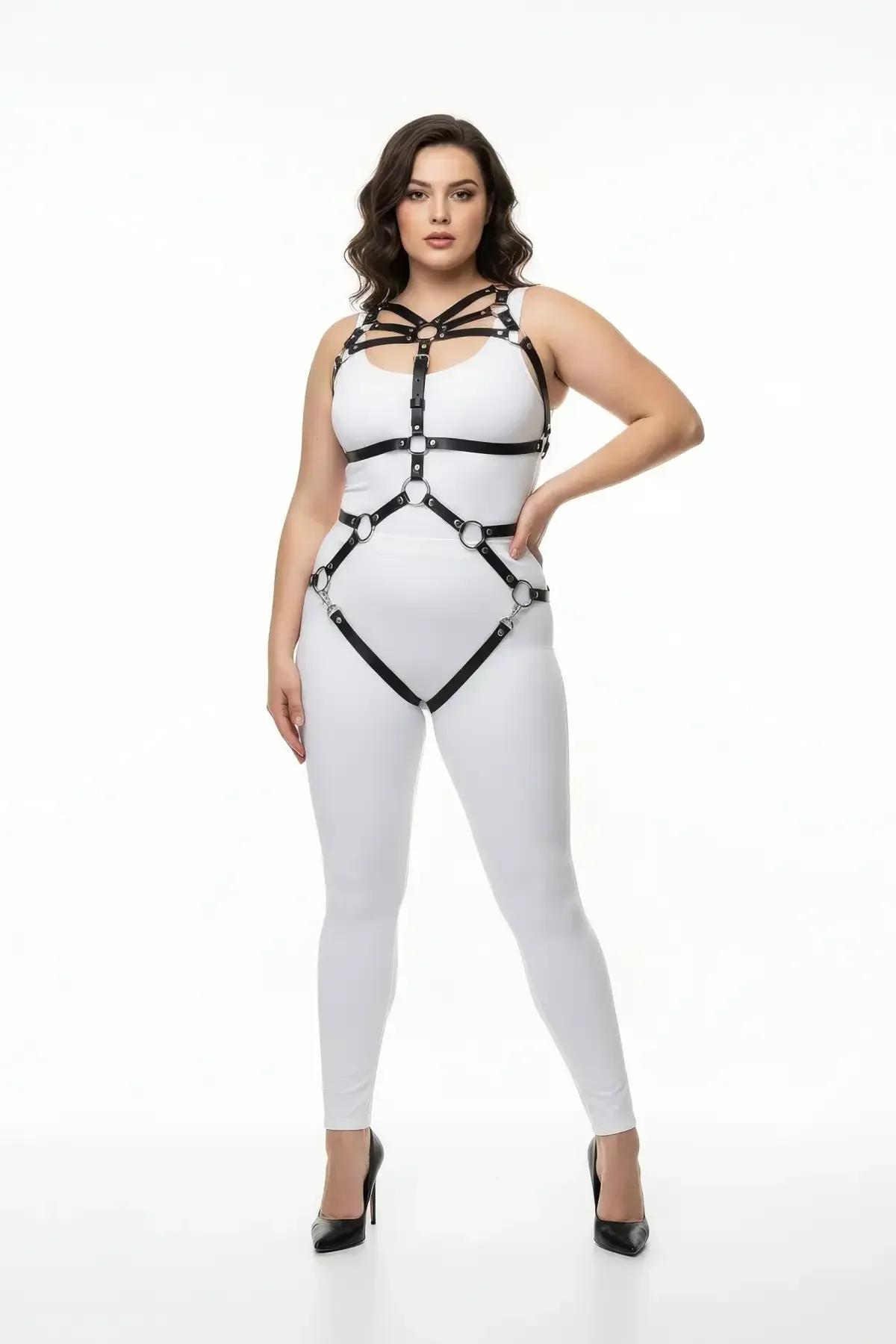 Women's Full Body Harness - Adjustable Plus Size Straps