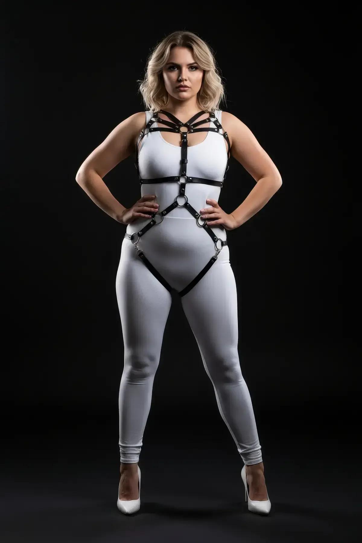 Women's Full Body Harness - Adjustable Plus Size Straps