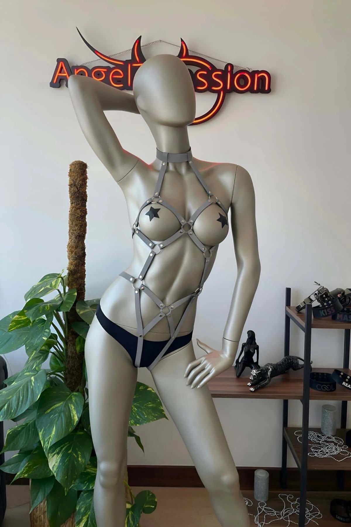 Reflective Body Harness - Adjustable Festival Rave Style