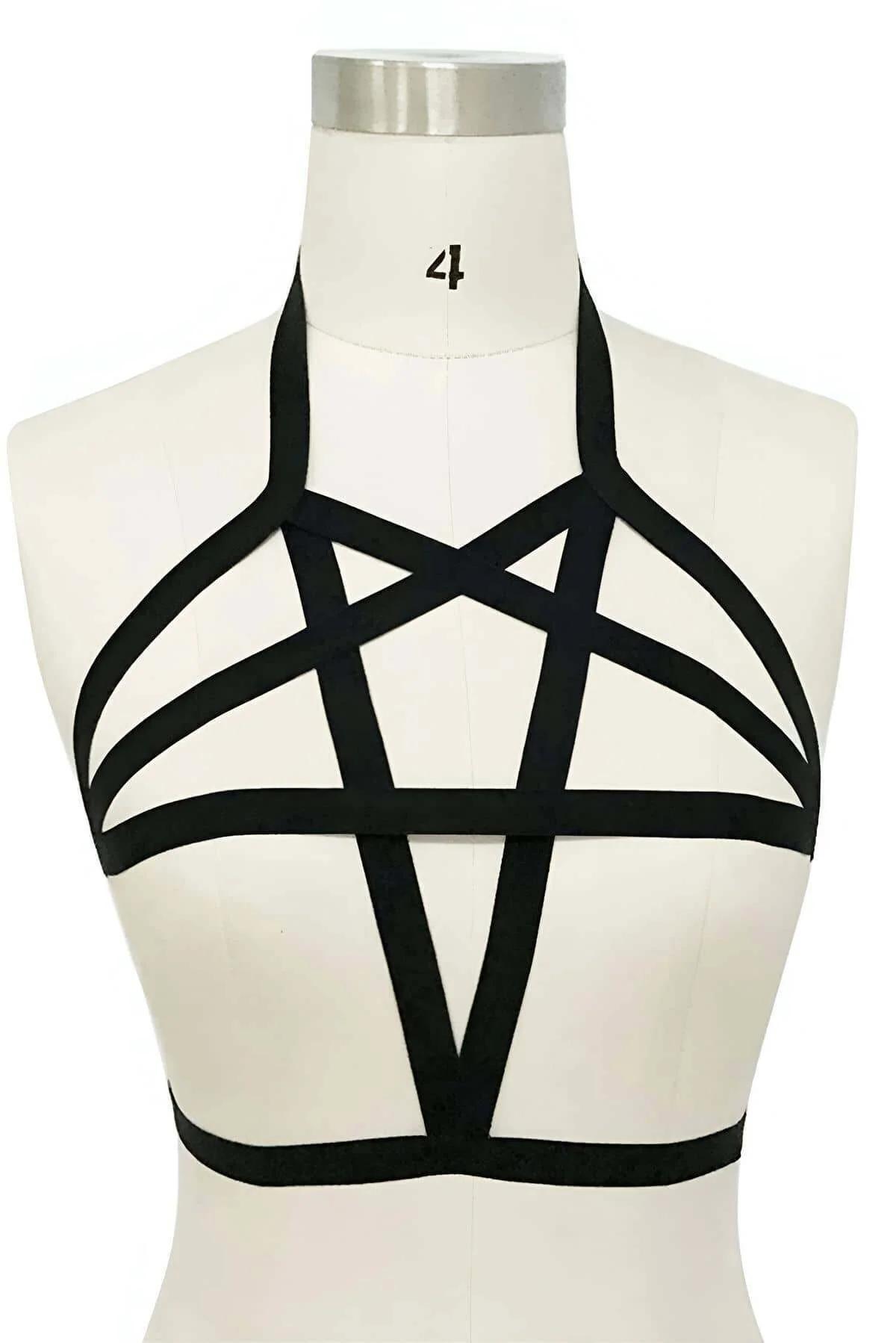 Men's Chest Harness Adjustable Strap Body Fashion Accessory