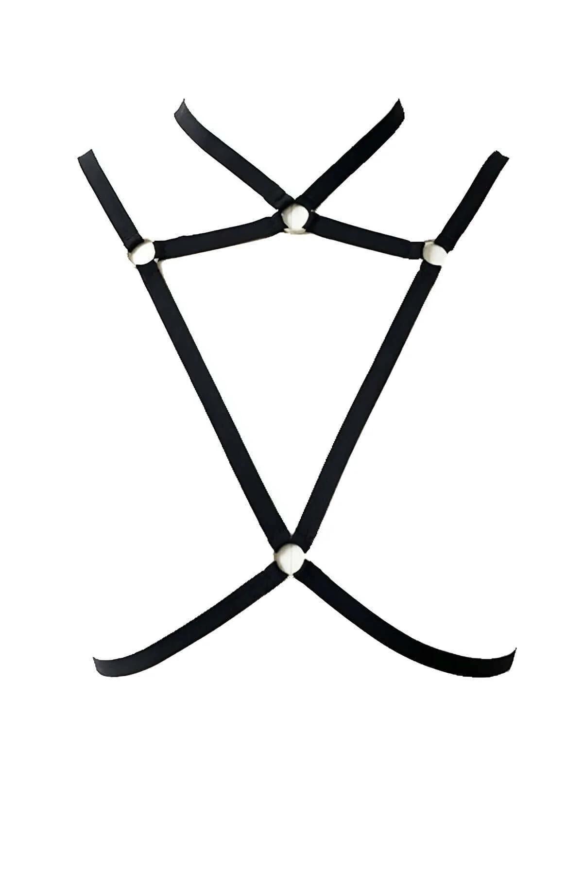 Adjustable Choker Chest Harness for Women's Fashion
