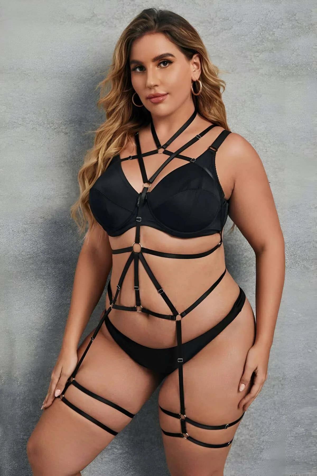 Adjustable Body Harness for Women - Strappy Lingerie