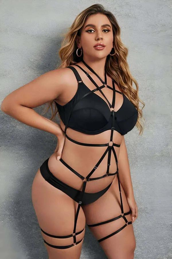 Adjustable Body Harness for Women - Strappy Lingerie