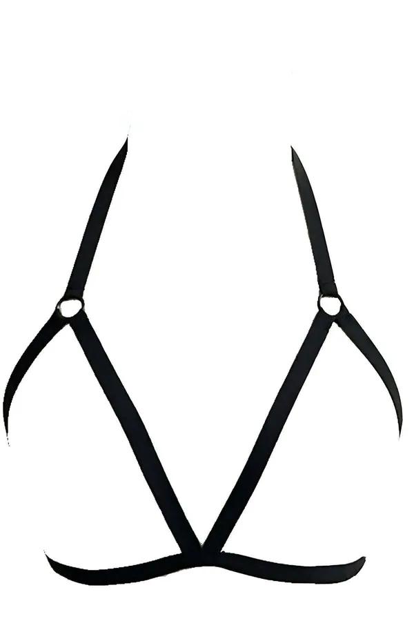 Strappy Bra Harness Adjustable Lingerie Accessory