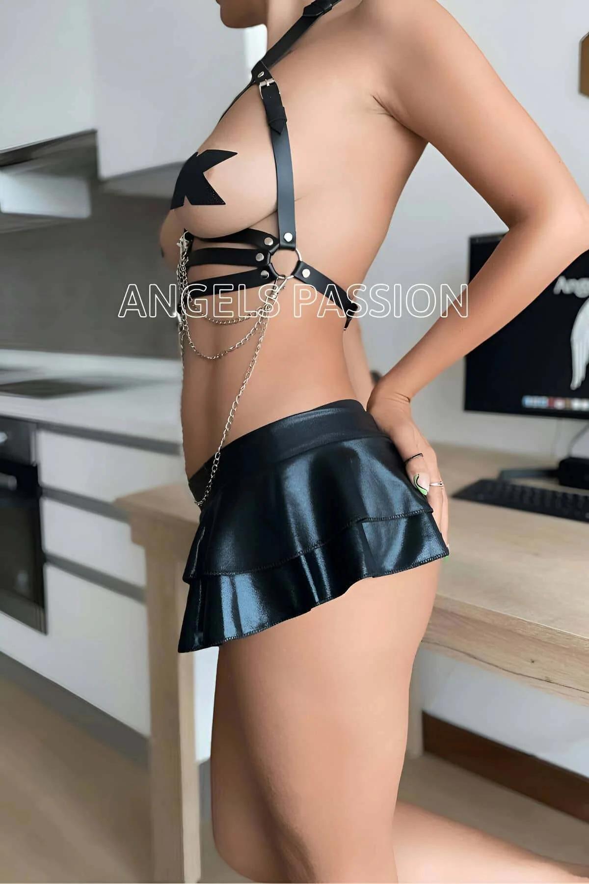 Leather Chest Harness for Women - Adjustable Body Chains