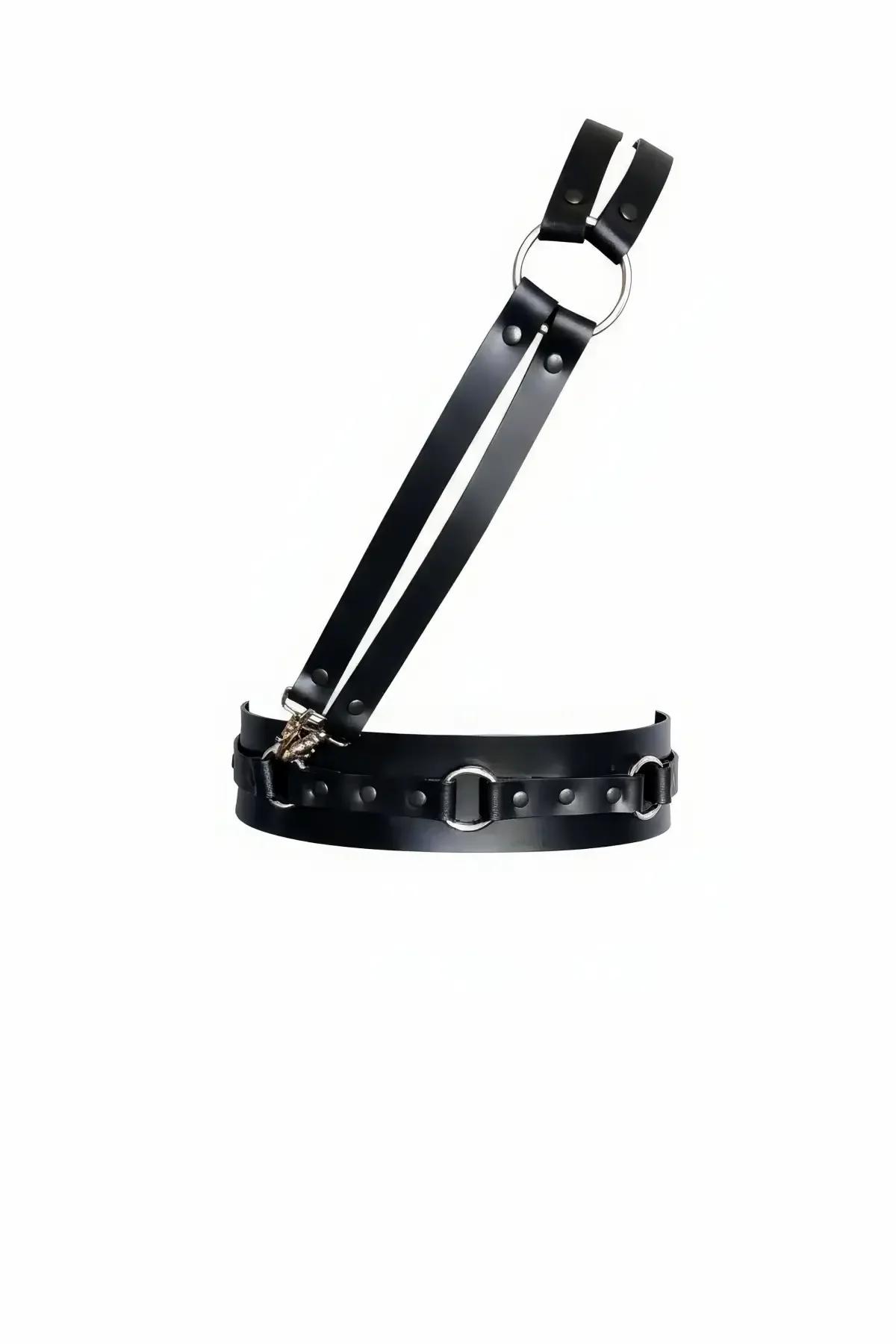 O-Ring Waist Belt with Detachable Suspenders Harness