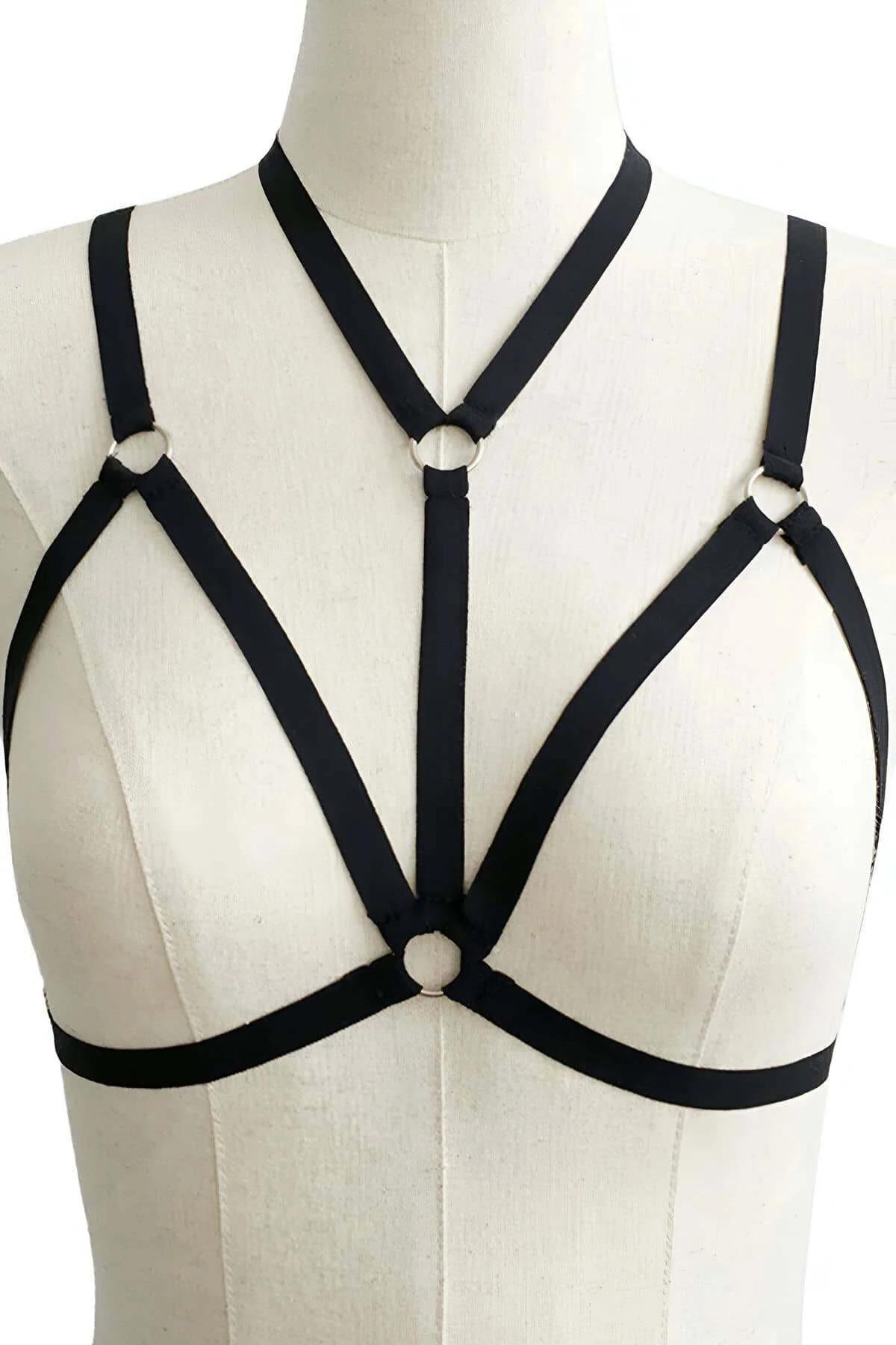 Women's Chest Harness Adjustable Strappy Body Accessory