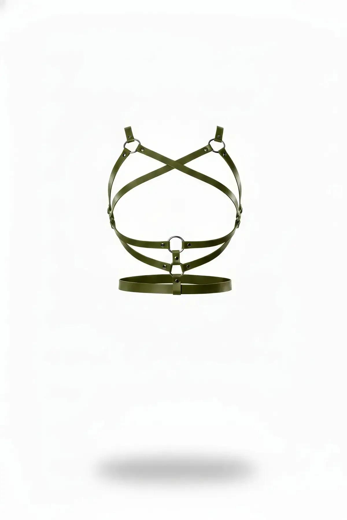 Minimalist Cross-Strap Body Harness with O-Rings