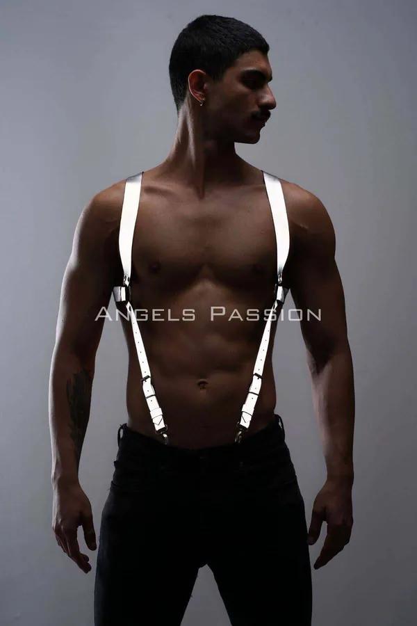 Mens Reflective Harness Suspenders – Adjustable Urban Fit
