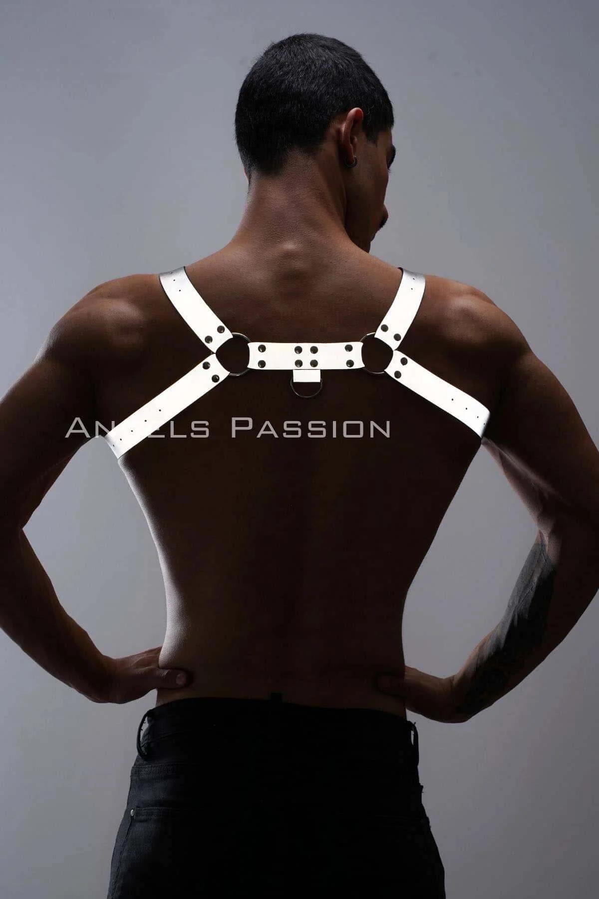 Men's Reflective Chest Harness | Adjustable Bodywear