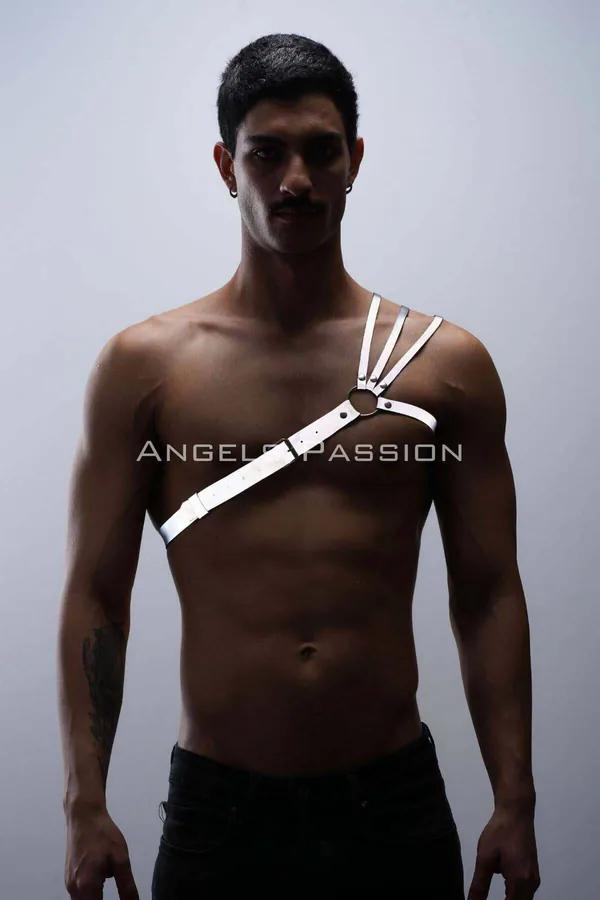 Reflective Mens Harness Chest Strap - Night Safety & Style