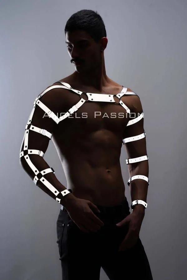 Reflective Arm & Chest Harness Set