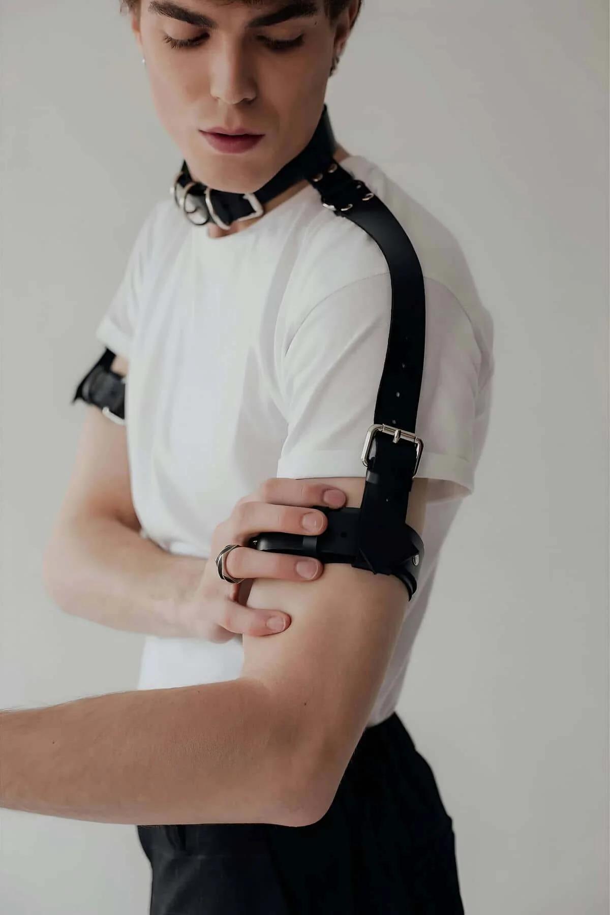 Adjustable Neck and Bicep Harness with Dual Straps