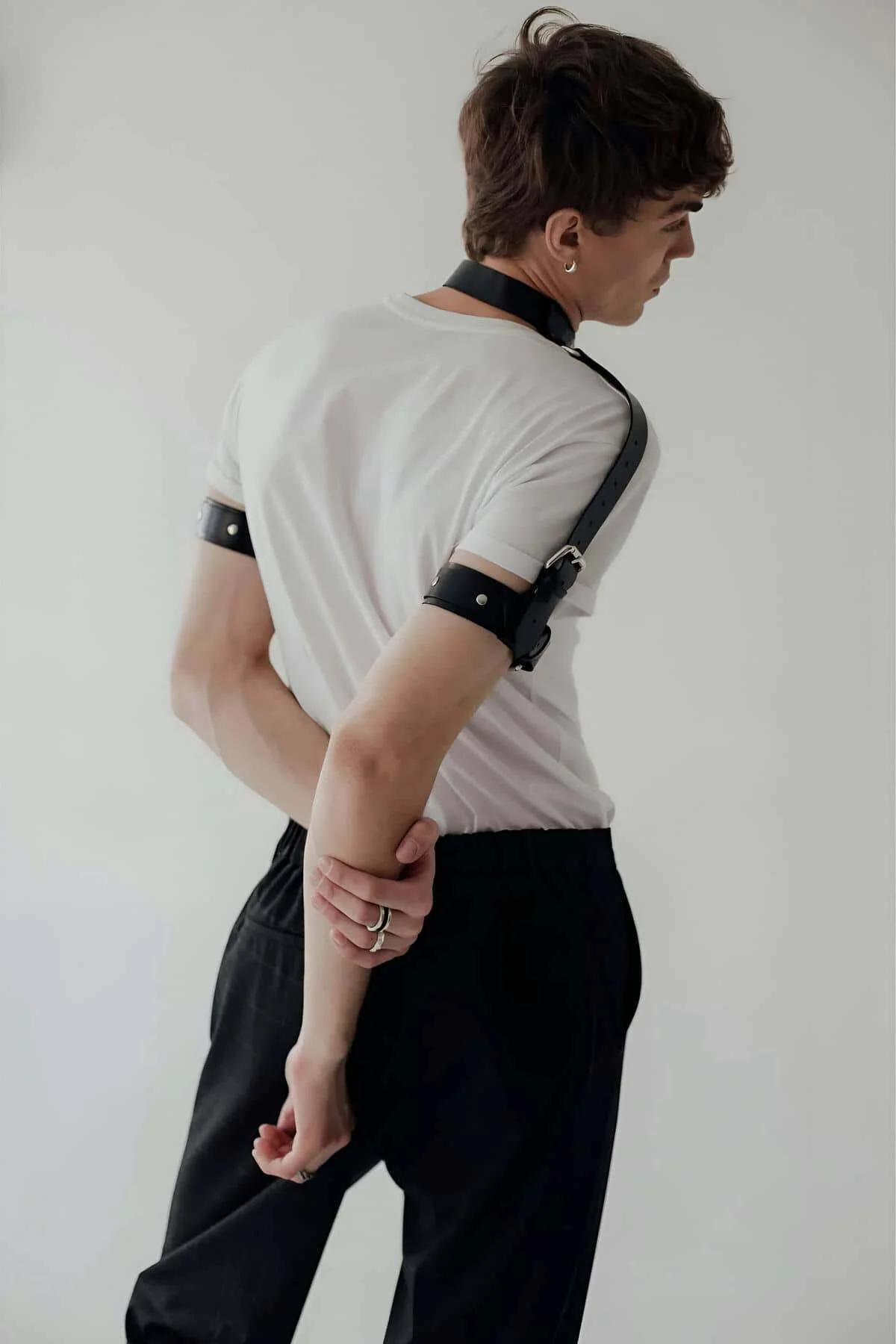 Adjustable Neck and Bicep Harness with Dual Straps