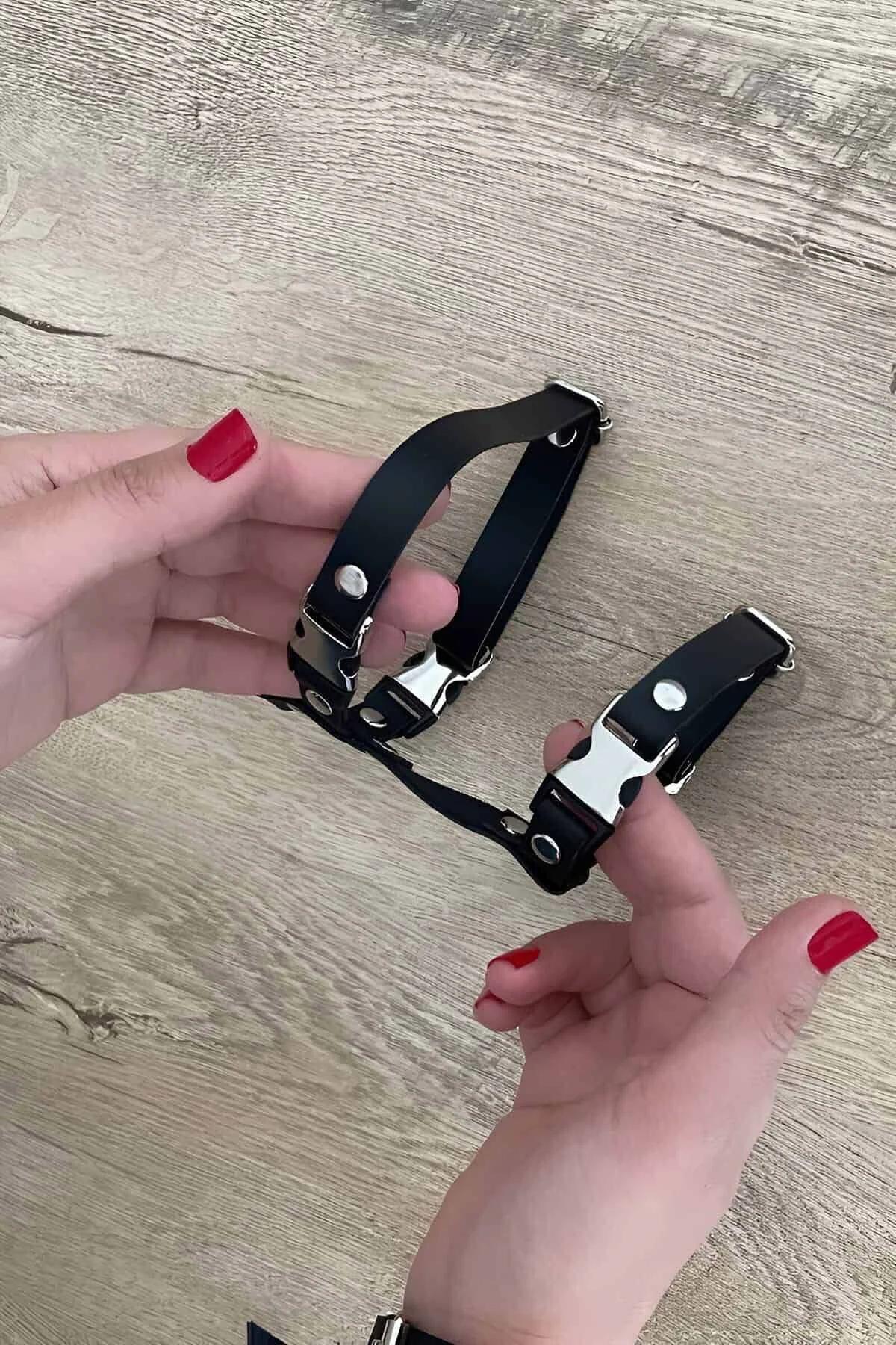 Adjustable Cross Chest Harness with Quick Release Buckles