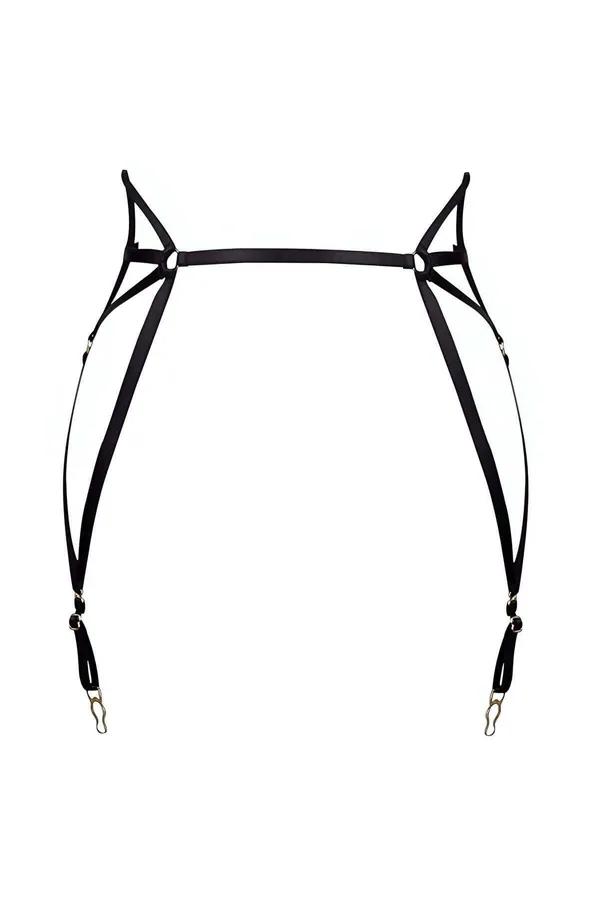 Cat Ear Garter Harness with Adjustable Thigh Straps