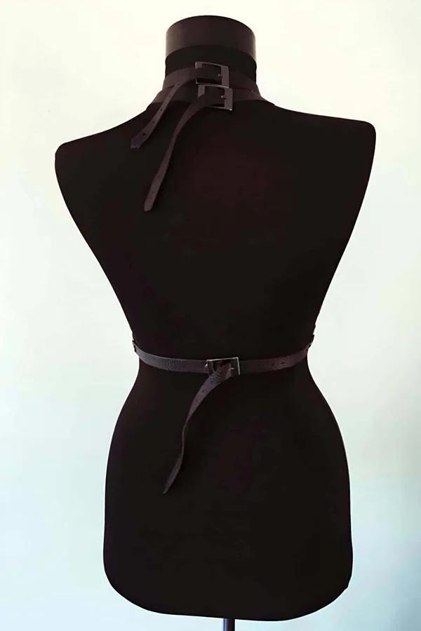 Strappy Harness with O-Ring Detail