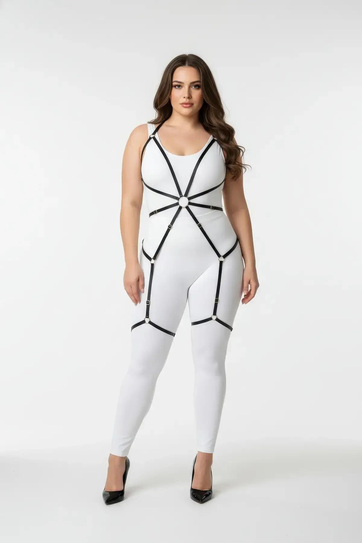 Plus Size Adjustable Body Harness Fashion Accessory