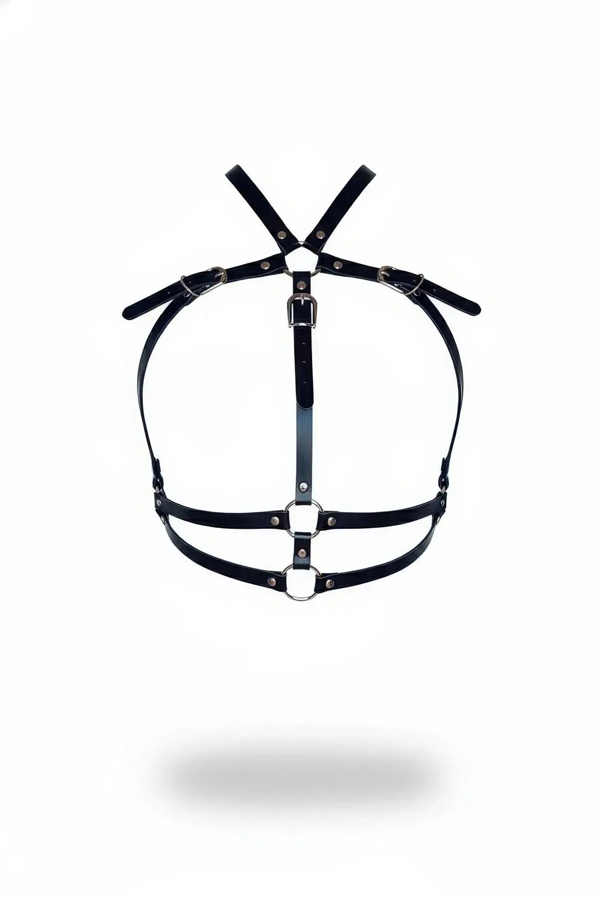 O-Ring Chest Harness with Adjustable Buckle Straps