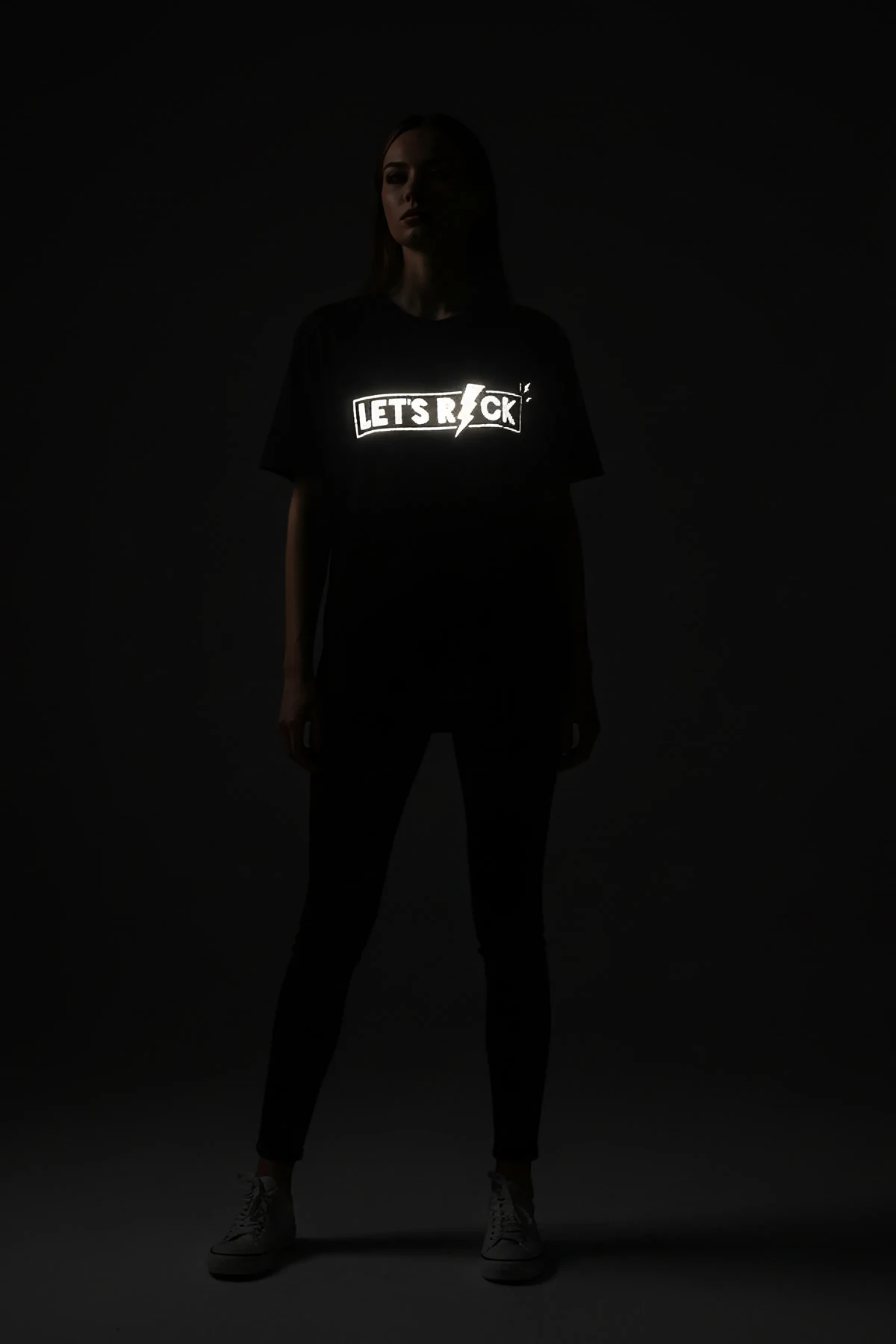 Reflektörlü T-Shirt