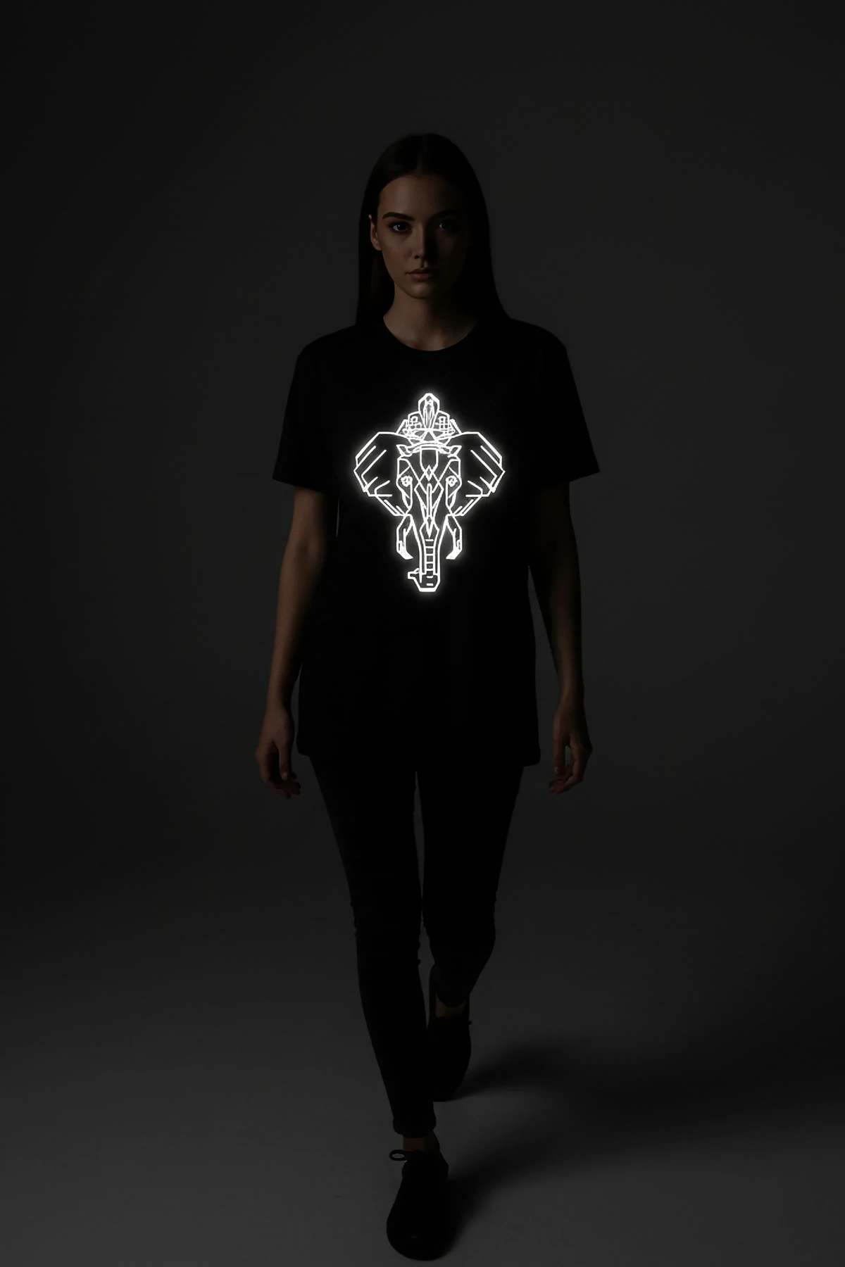 Reflektörlü T-Shirt