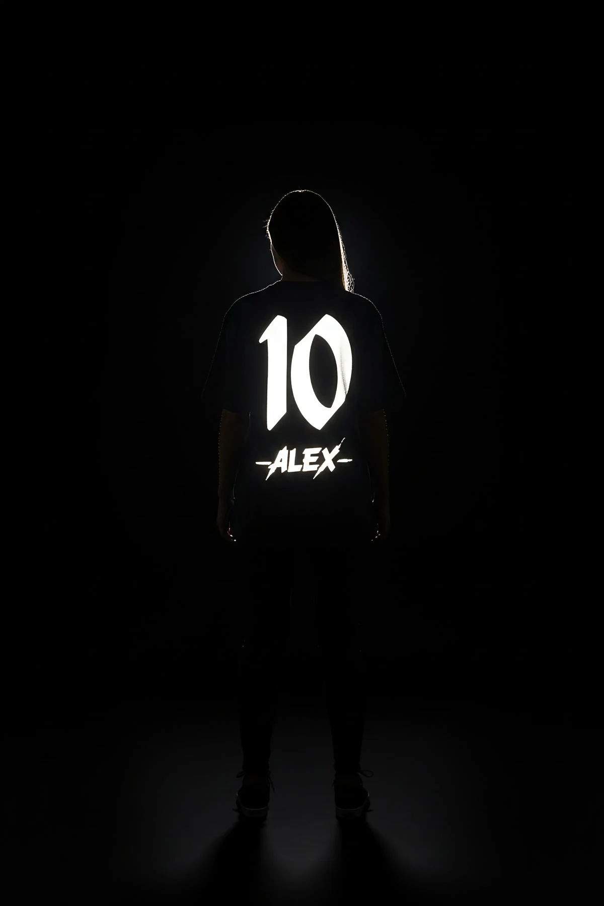 Custom Reflective Print T-Shirt for Unique Designs