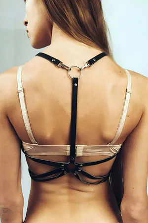 Sexy Leather Body Accessory - APFT211