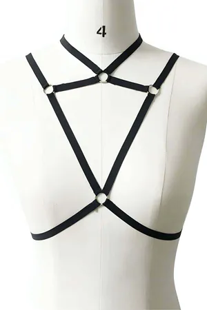 Chest Harness O-Ring Strap Décolletage Body Accessory