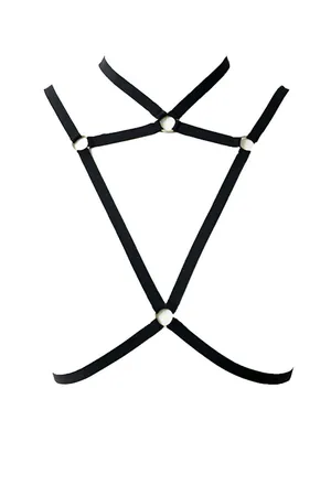 Chest Harness O-Ring Strap Décolletage Body Accessory