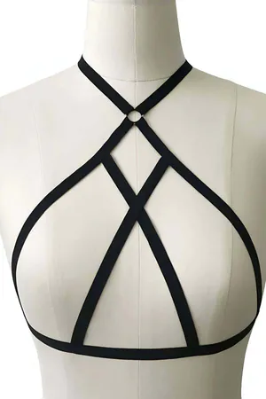 Chest Harness Strappy Lingerie Top – Adjustable Body Accent