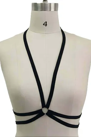 Chest Harness Strap Top - Adjustable Body Lingerie for Women