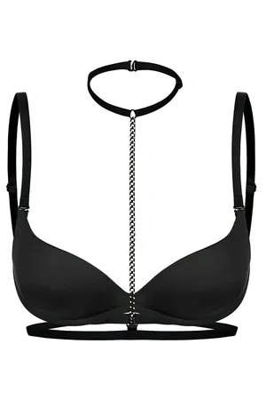 Sexy Choker with Chain Between Neck and Waist - APFT48