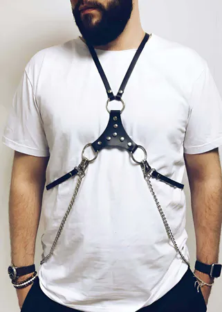 Men's Fancy Clothing with Chest Hook - APFTM27