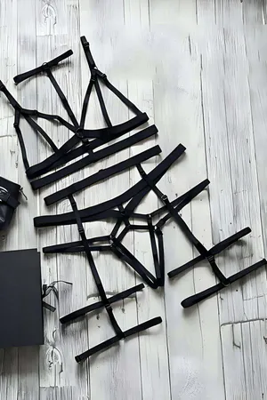 String - Bra Garter Harness Set - APFT142