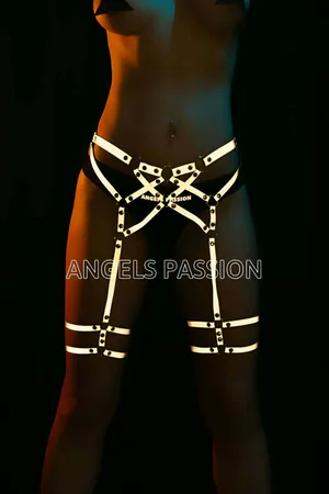 Glow in the Dark Garter - Reflective Garter Harness - APFT214