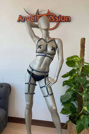 Women's Fantasy Wear Glow in the Dark Sexy Harness - APFT384