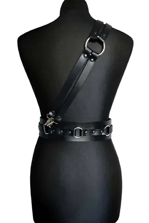 Leather Shoulder Waist Belt Harness - APFT915