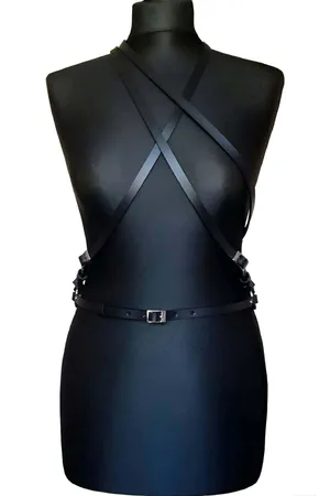 Fancy Stylish Leather Chest Harness - APFT919