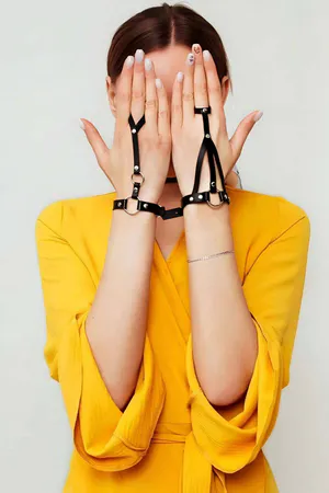 Leather Two Different Hand Accessories - APFT1124