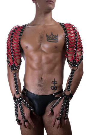 Men's Fancy Arm and Shoulder Elastic Harness - APFTM182